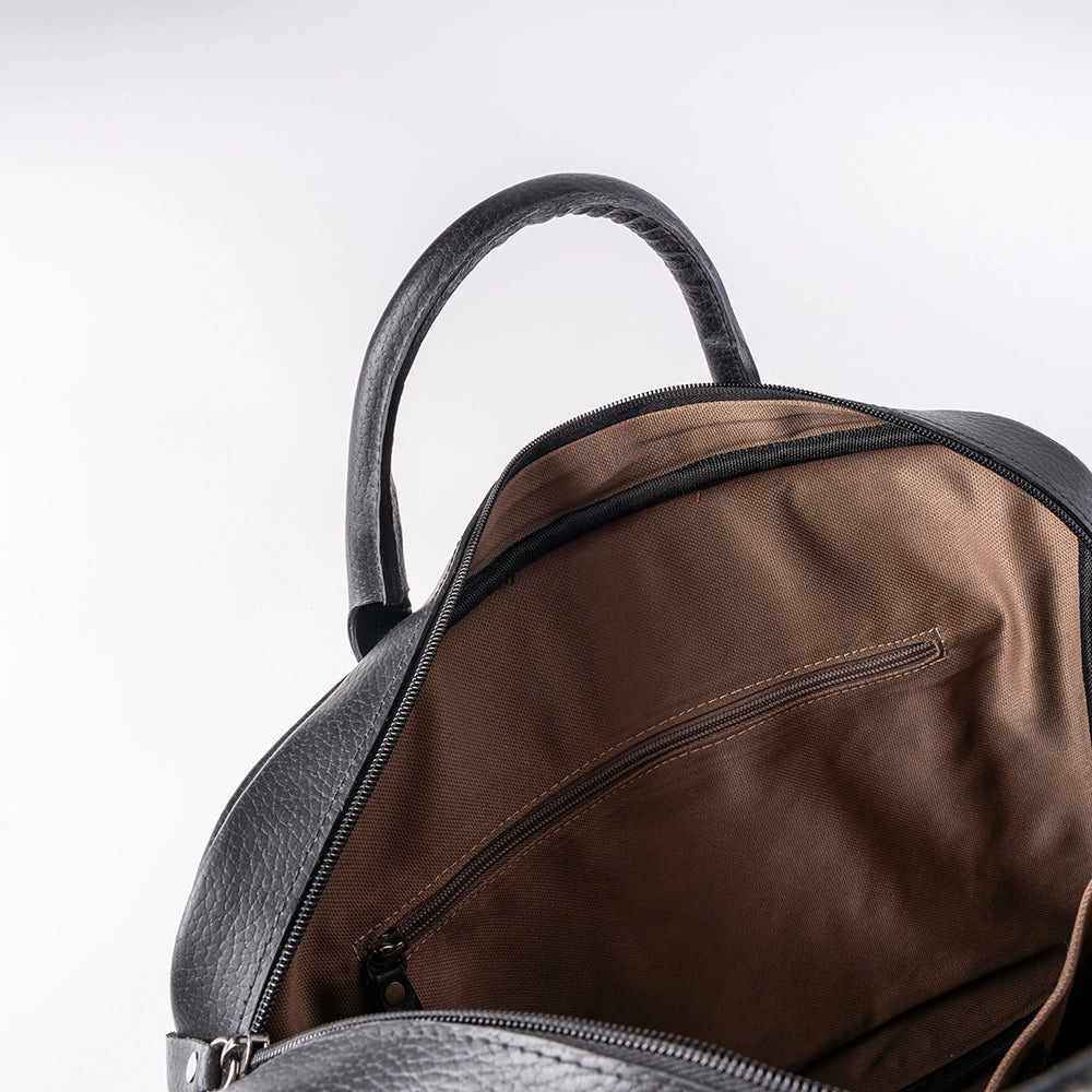 Sac PC Artisanal – Simili Cuir & Fibre Tressée